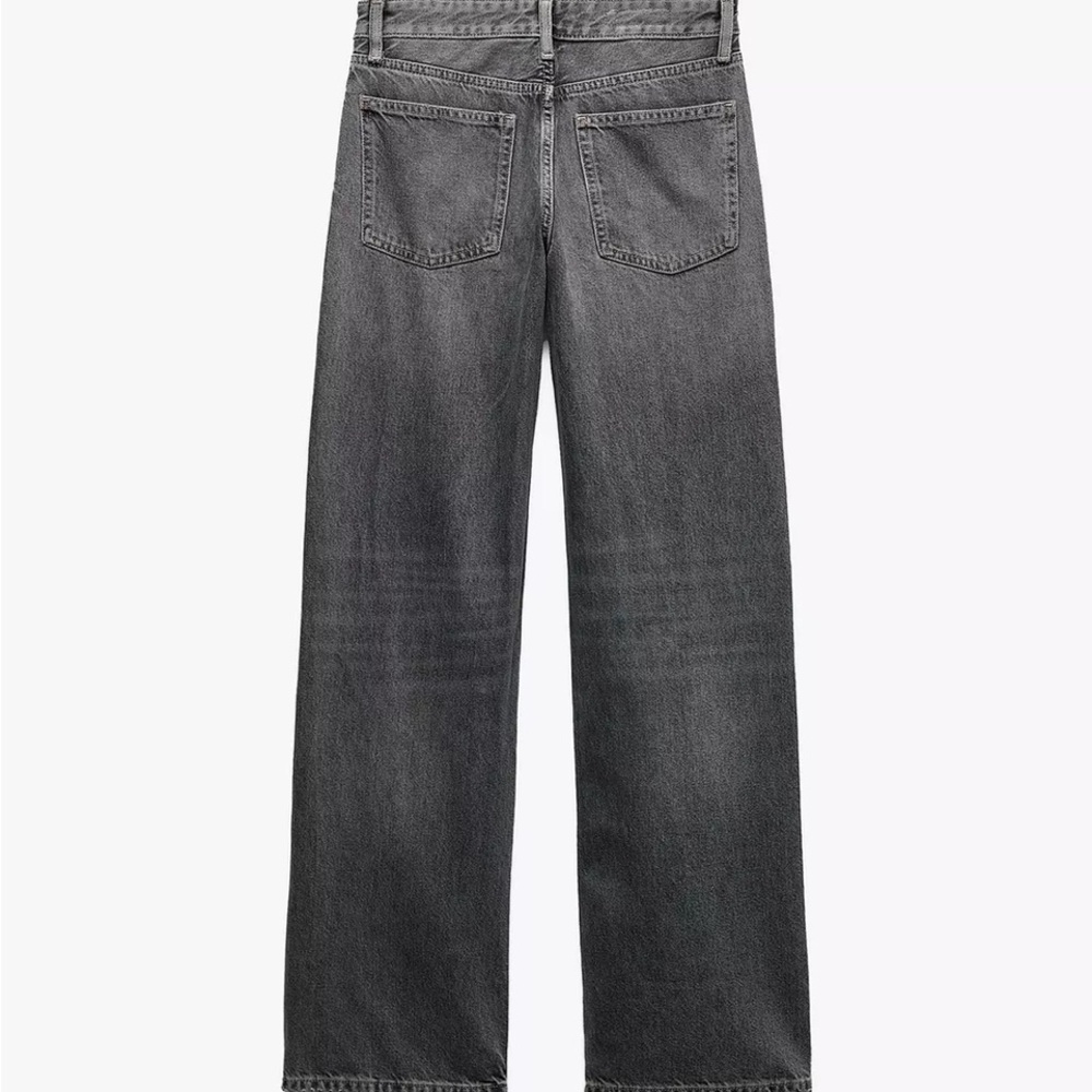 Zara - Full Length Trf Mid-Rise Wide Leg